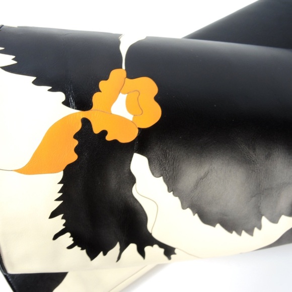 VALENTINO GARAVANI Pansy Bloom Leather Knee Boots never worn PRICED TO SELL - Picture 5 of 10